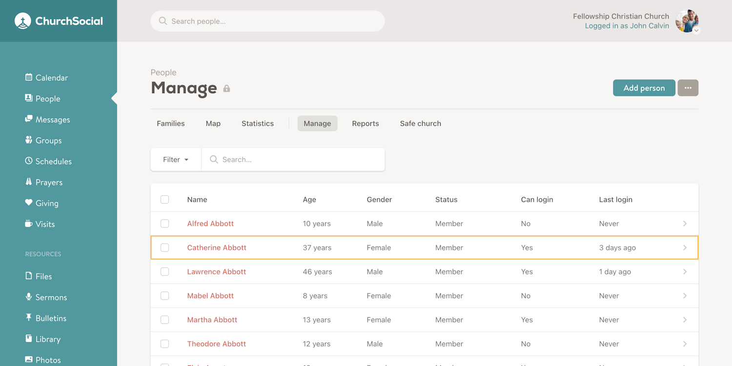 Improved keyboard navigation and focus styles screenshot